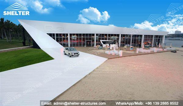 custom design thermo roof marquee - inflatable tents - canopy for promotion - aluminum pavilion for social events - outdoor wedding marquees - marketing tent - outdoor promotion evet(22)