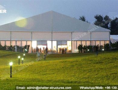 wedding marquee - pavilion for luxury wedding ceremony - canopy for outdoor party - wedding on seaside - in hotel - Shelter aluminum structures for sale (215)