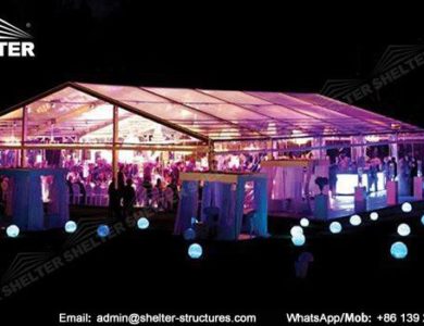 wedding marquee - pavilion for luxury wedding ceremony - canopy for outdoor party - wedding on seaside - in hotel - Shelter aluminum structures for sale (238)