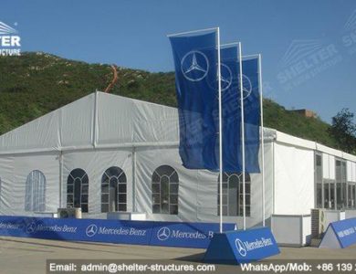 marquee for social events - large exhibition tents - tent canopy for exposition - musical festival pavilion - tent for car show tour (04)