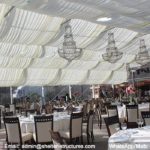 wedding marquee - pavilion for luxury wedding ceremony - canopy for outdoor party - wedding on seaside - in hotel - Shelter aluminum structures for sale (299)