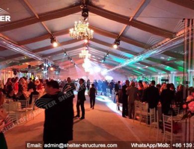 wedding marquee - pavilion for luxury wedding ceremony - canopy for outdoor party - wedding on seaside - in hotel - Shelter aluminum structures for sale (61)